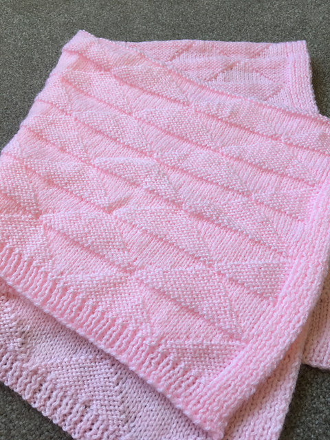 Little Triangle Easy Baby Blanket
