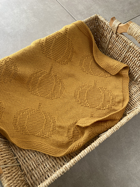 Autumn Pumpkin Blanket