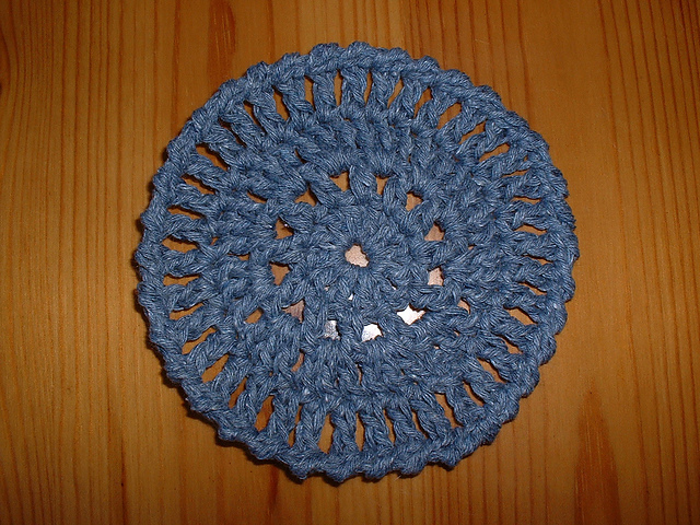 Spokes Coaster and Doily