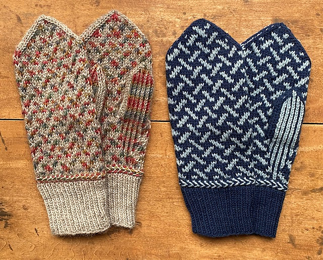 S Medium Pattern Ravelry: Seedy Mittens pattern by Mary McIntyre