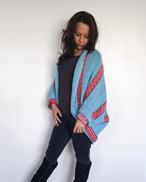 Heart Lines Shrug