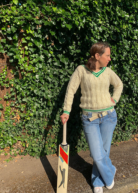 It’s just not cricket sweater
