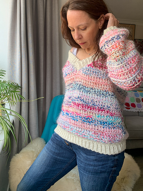 Waste not want not sweater