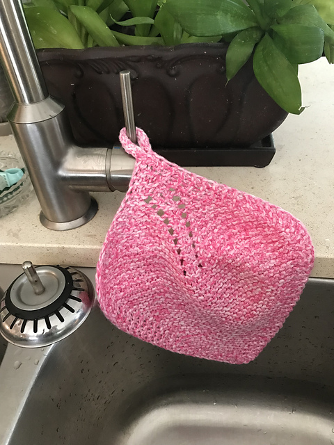 My Lace Leaf Dishcloth