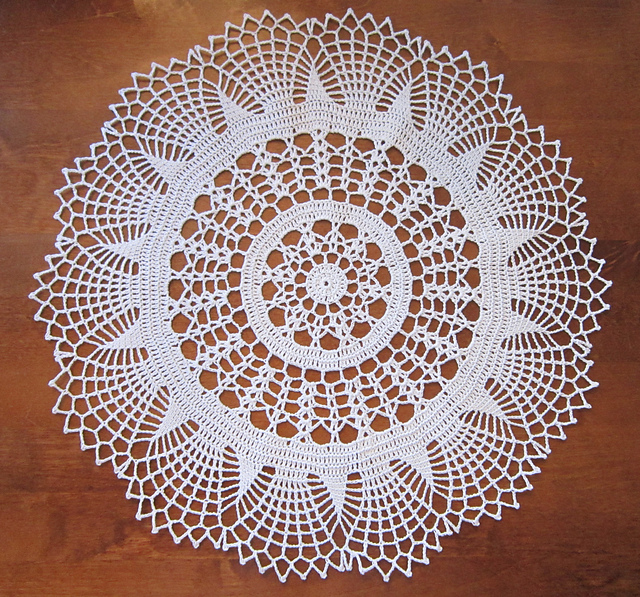 Gold Glory Doily
