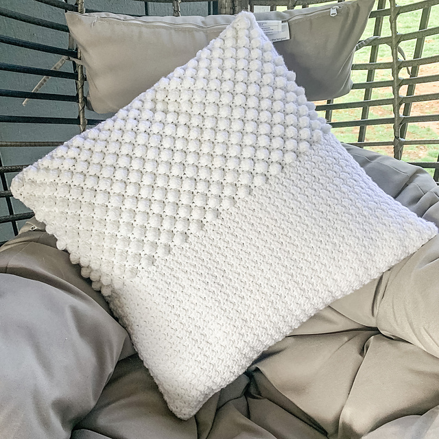 Textured Rustic Pillow Cover