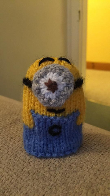 Ravelry: Minion Egg Cosy pattern by Dormouse Handknits