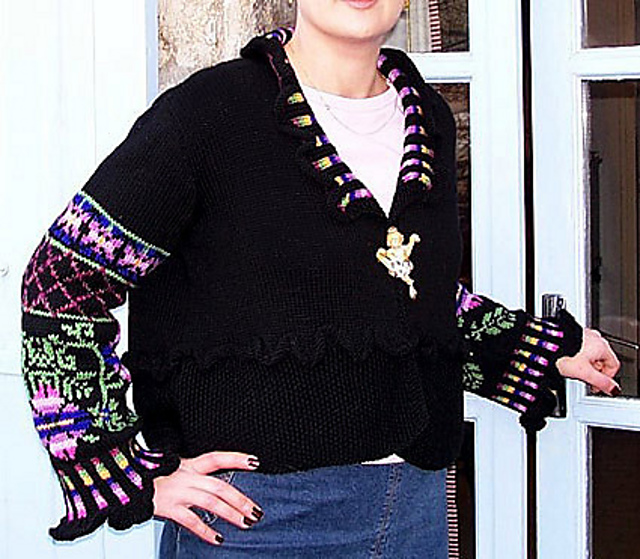 Ravelry: Jardin Anglais pattern by Dorothée Moulé