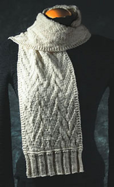 Herringbone Ripple Scarf