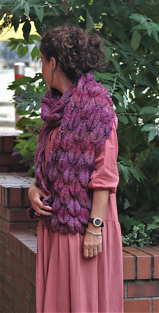 Plum Scarf