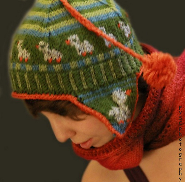 OMG Ducks! Earflap Hat