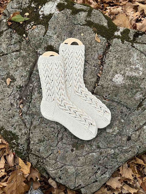 White Frost Socks