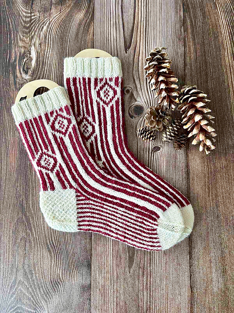 Christmas Ornament Socks