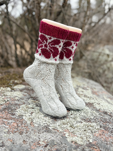 Blooming Flowers Socks