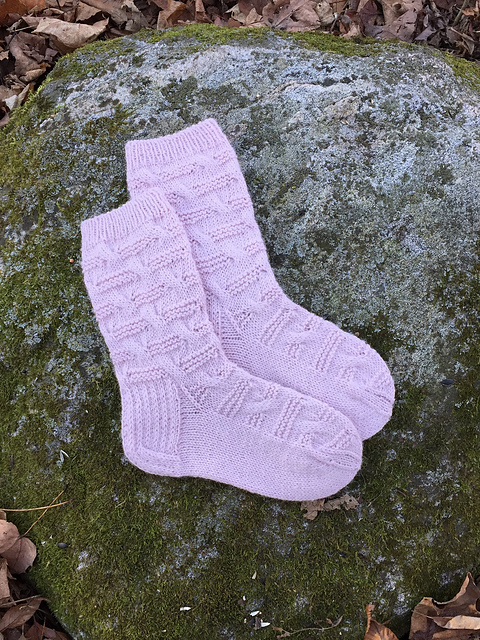Twisted Candles Socks