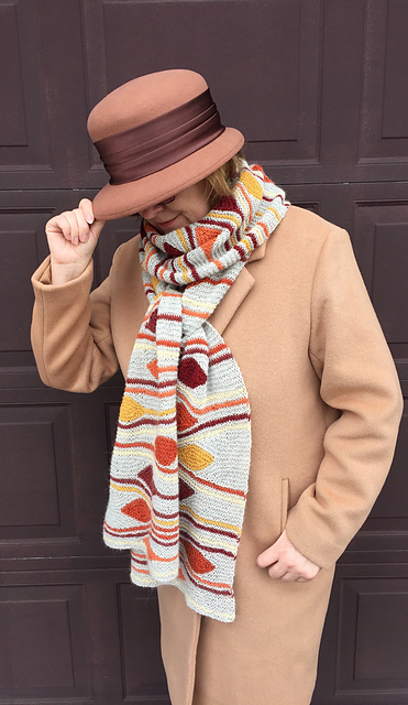 March Leaves Scarf