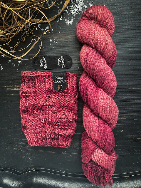 Winter Berries Coffee Coozie