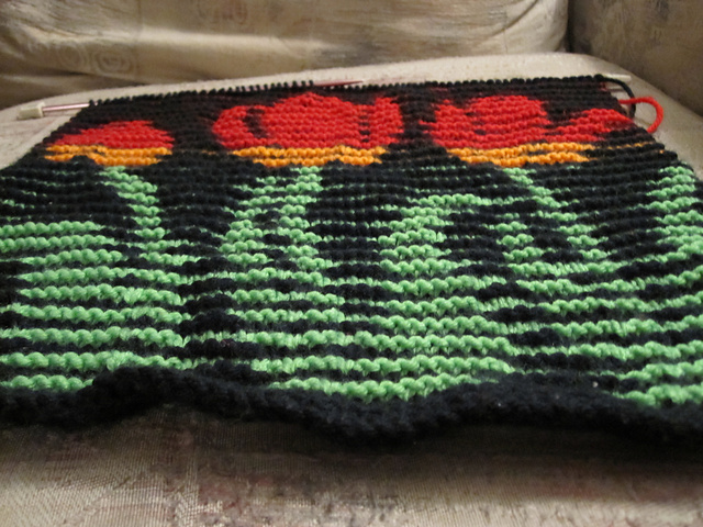 Illusion Tulips Pattern