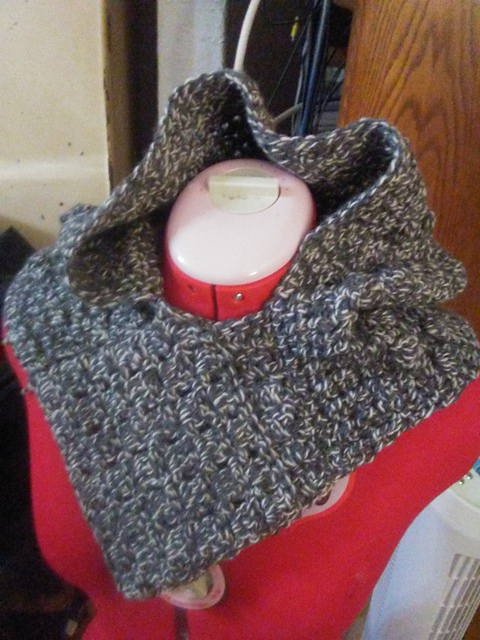 Hooded Infinity Scarf 