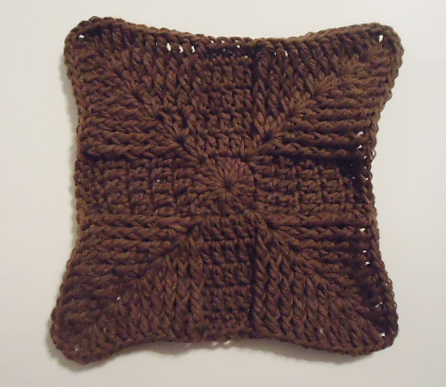 Falling Leaves Dishcloth