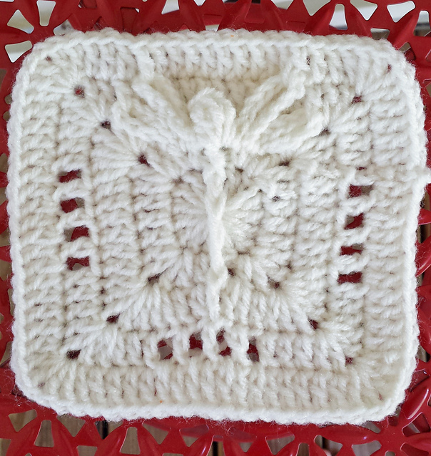 Single Dragonfly 6" Square