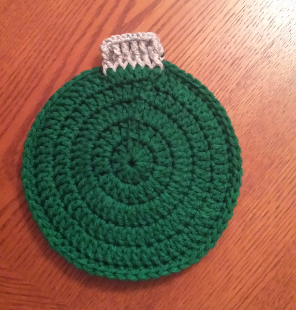 Christmas Bulb Hot Pad