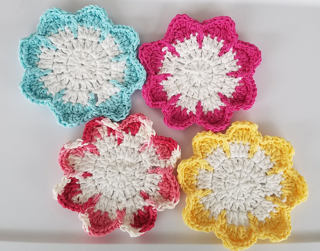 Sitting on a Flower Coaster