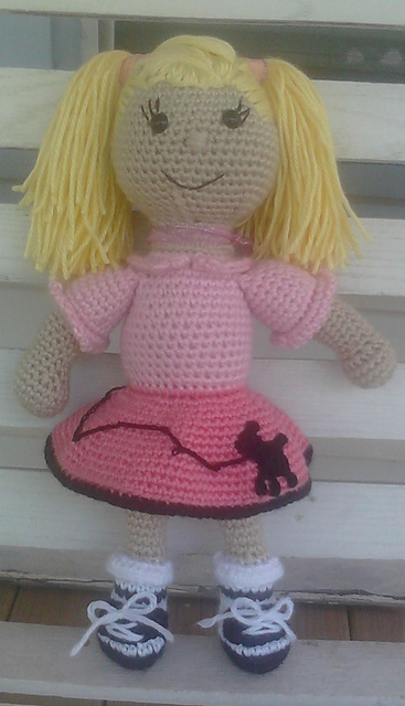 Sock Hop Sandy 50's Doll 