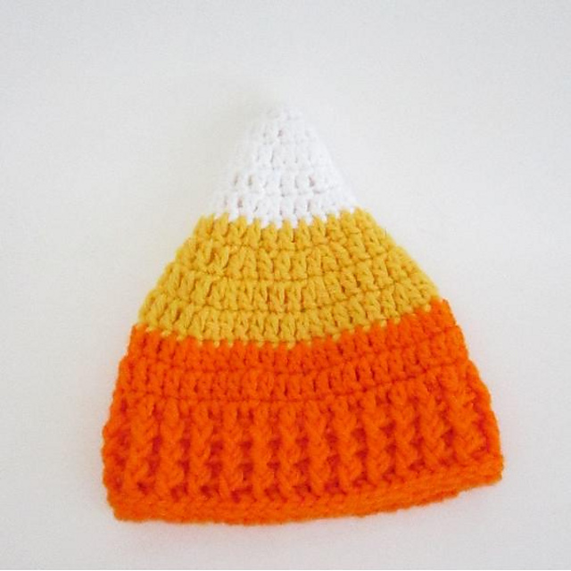 Candy Corn Hat for Baby thru Adult