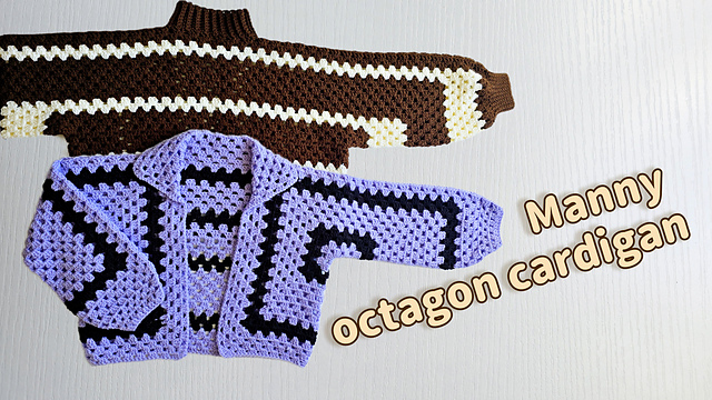 Manny octagon cardigan