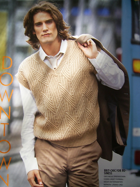 #4 Herringbone Slipstitch Vest