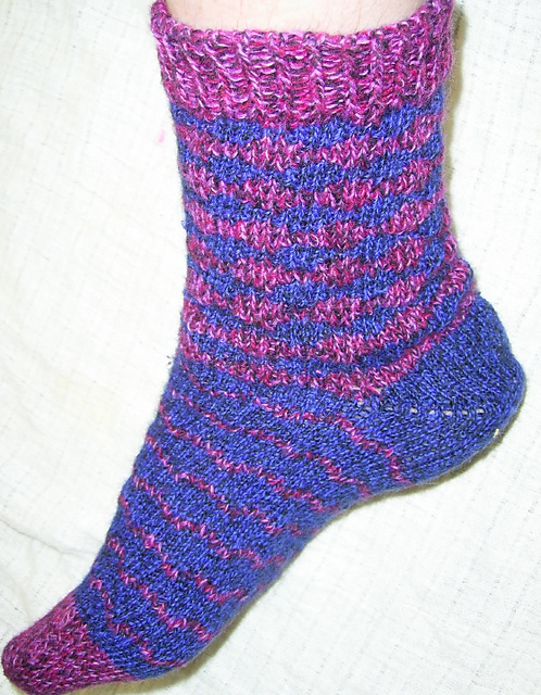 Midnight Waves Socks