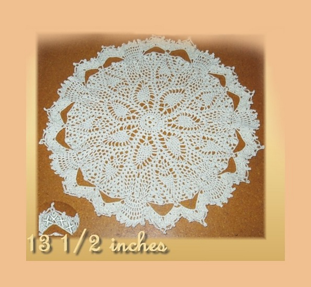 The Theodora Centrepiece (A doily)
