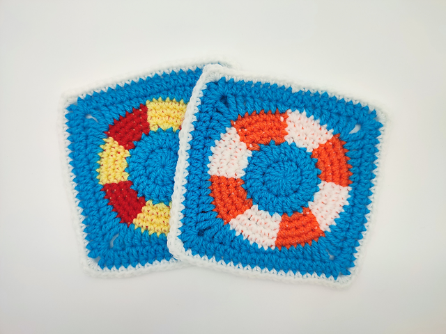 Rubber Ring Granny Square