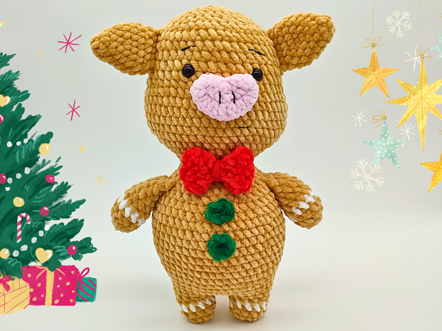 Cookie the Gingerbread Pig