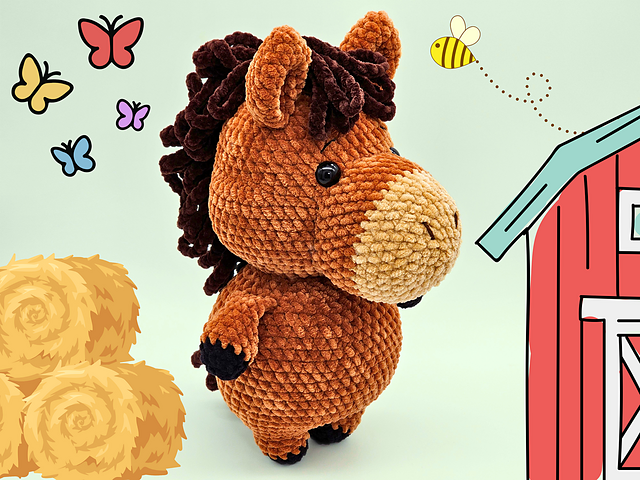 Rusty the Chunky Horse