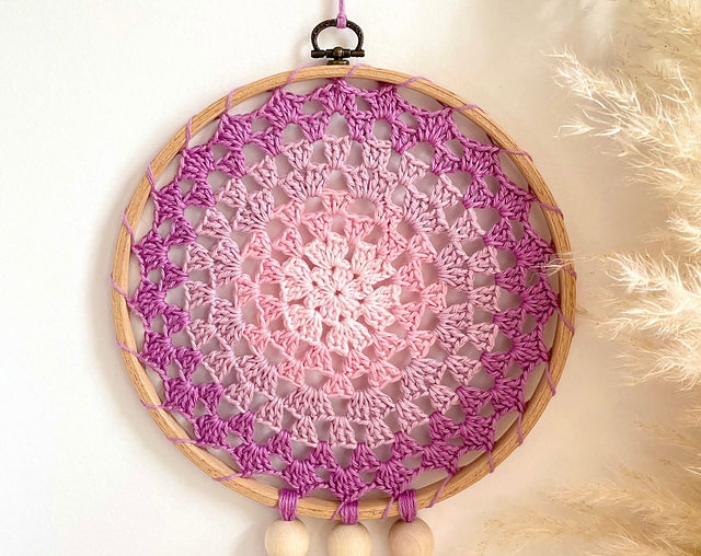 Granny Square Dream Catcher