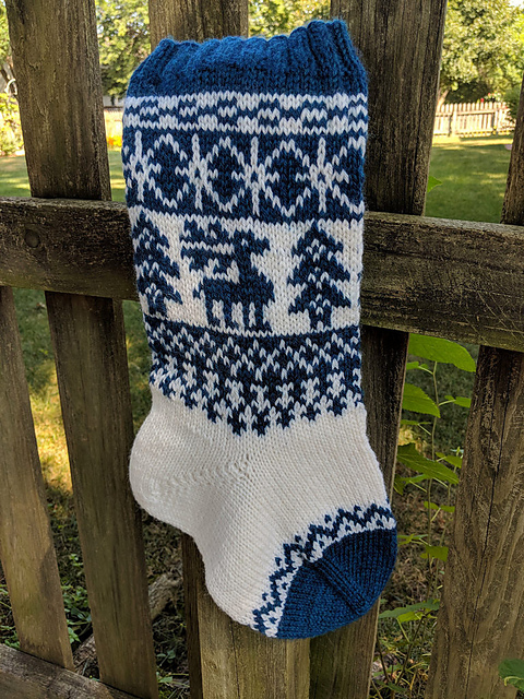 Stranded Christmas Stocking