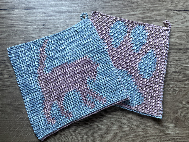 Potholder Cat