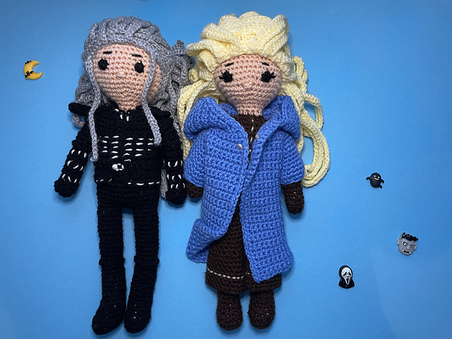 Geralt & Cirilla dolls