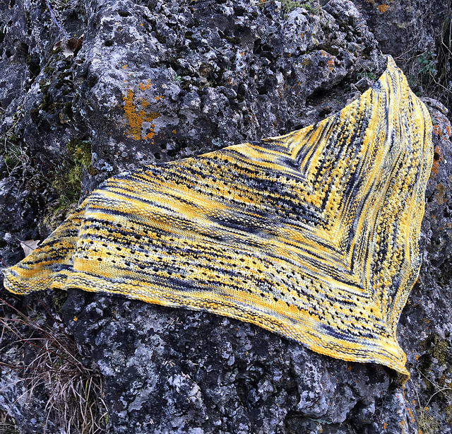 Badger House Shawl