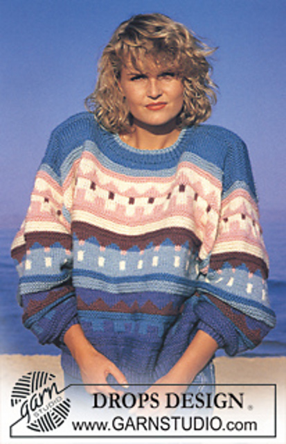 13-16 Jumper with pattern borders