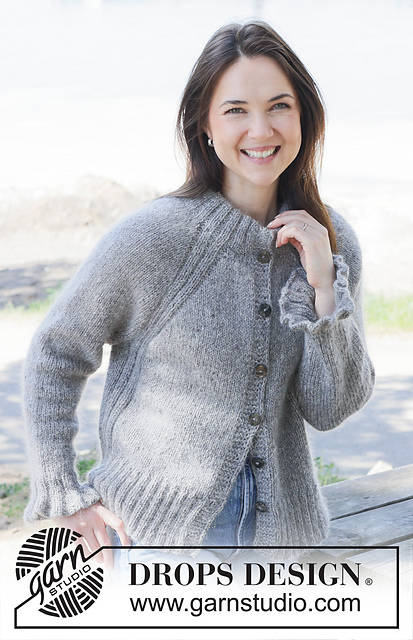 252-39 Silver Petunia Cardigan