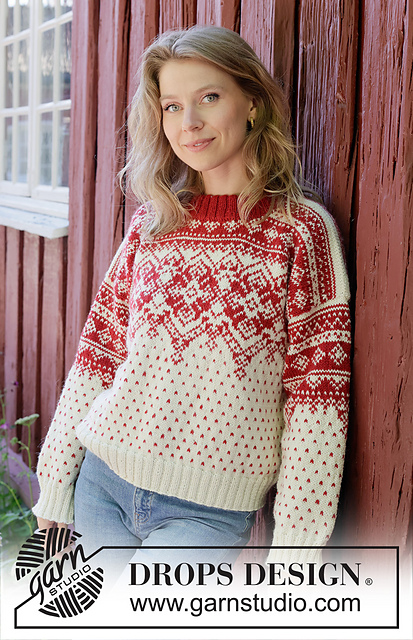 Ravelry: 255-17 Nordic Flower pattern by DROPS design