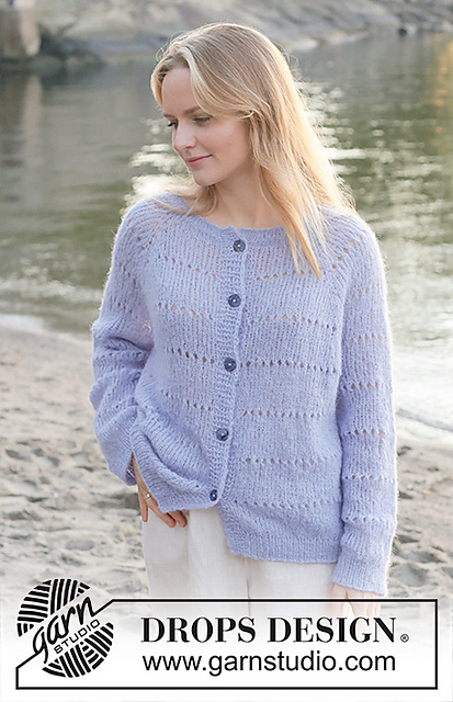 259-18 Lavender Oasis Cardigan