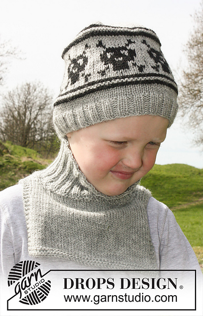 s23-27 Captain Jacks Hat and neck warmer