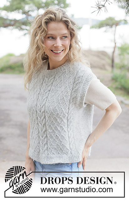 264-17  Silver Thistle Vest