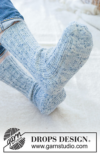 260-49 Blue Harmony Socks