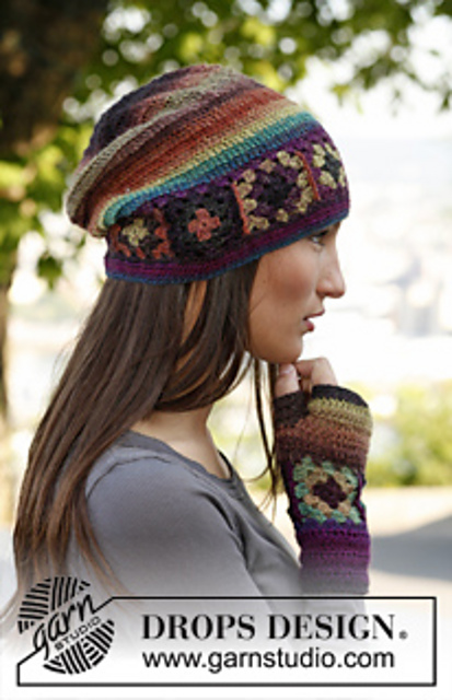 Ravelry patroon: 143-40b Magic Shawl & Hat