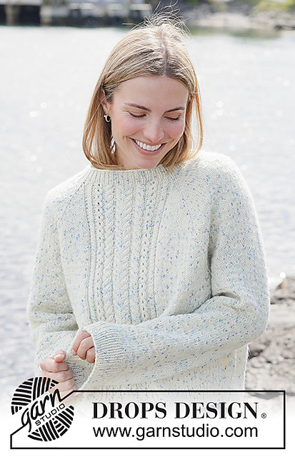 Swedish Style Patterns Ravelry: 273-16 Riverside Braids Sweater pattern by DROPS design